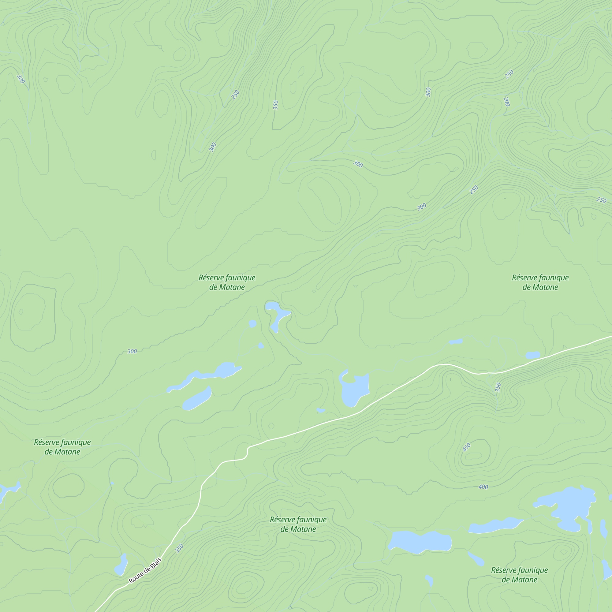 Refuge du secteur 3 map