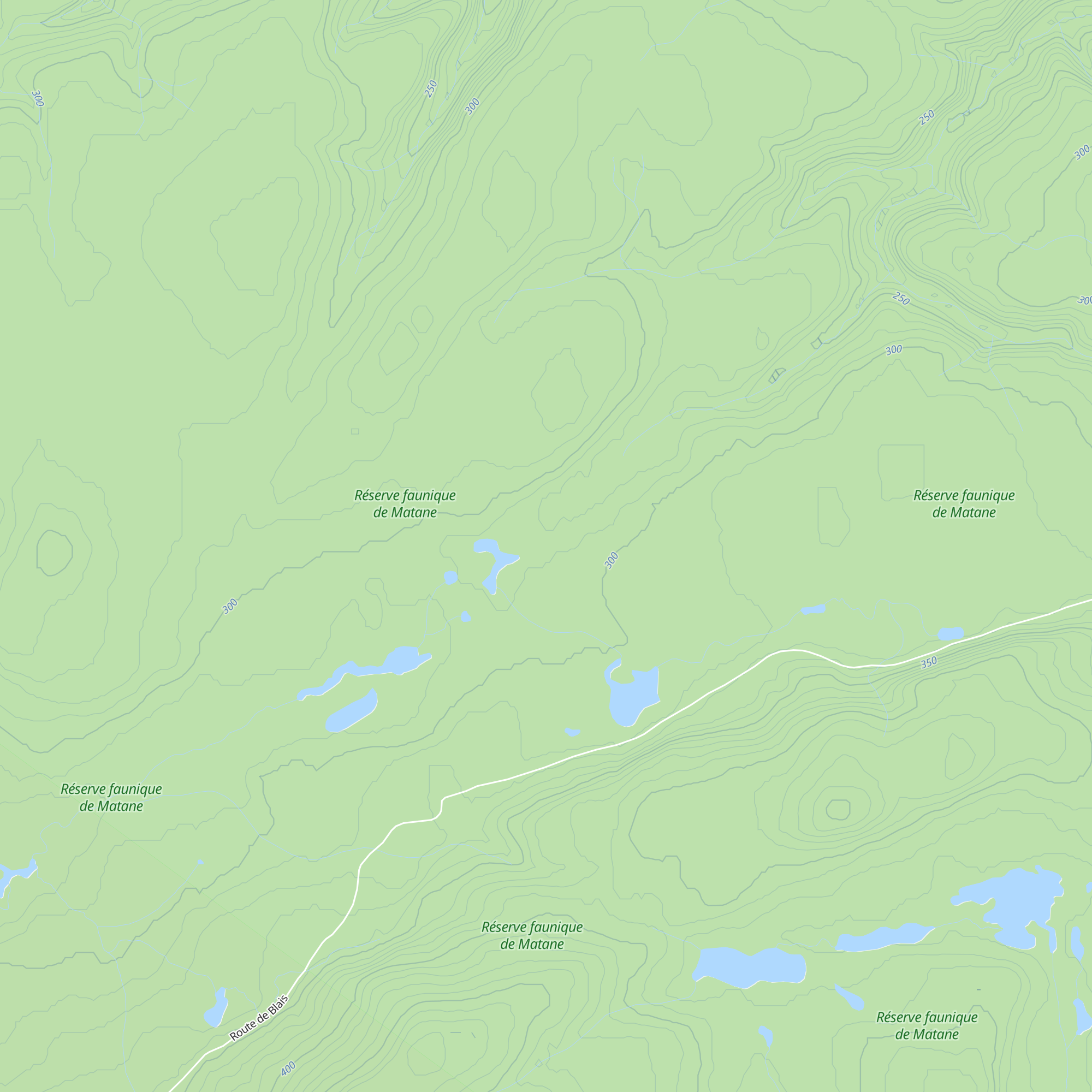 Refuge du secteur 3 map