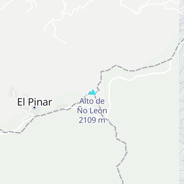 Map of Alto de Ño León
