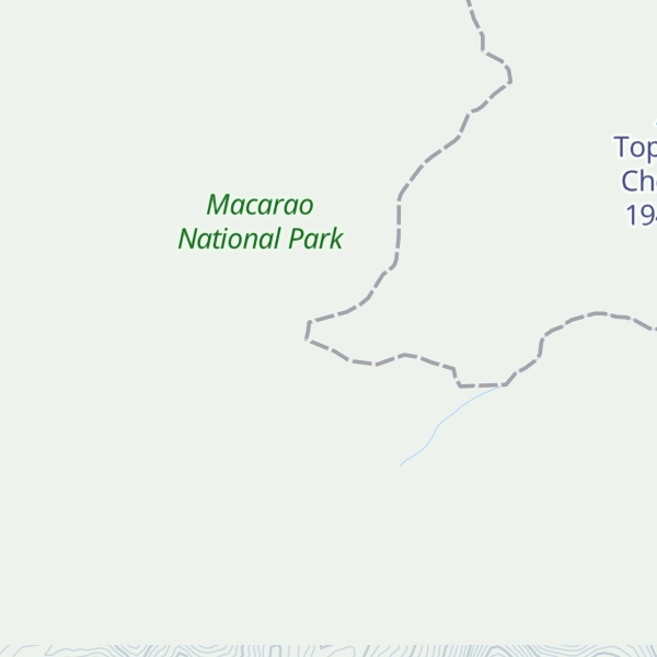 Map of Topo El Frutal