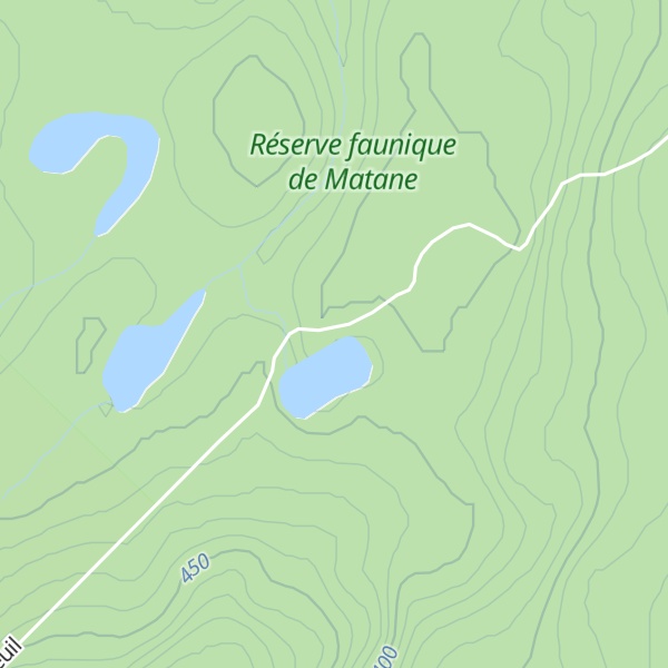 Map of Refuge du secteur 5