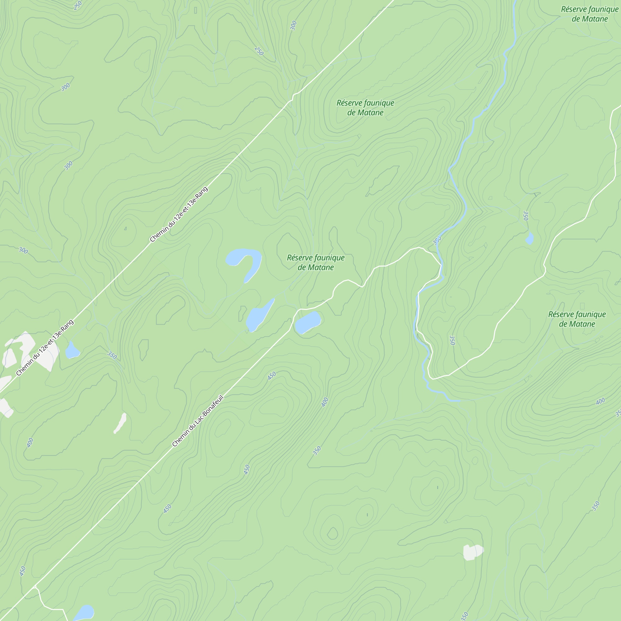 Refuge du secteur 5 map