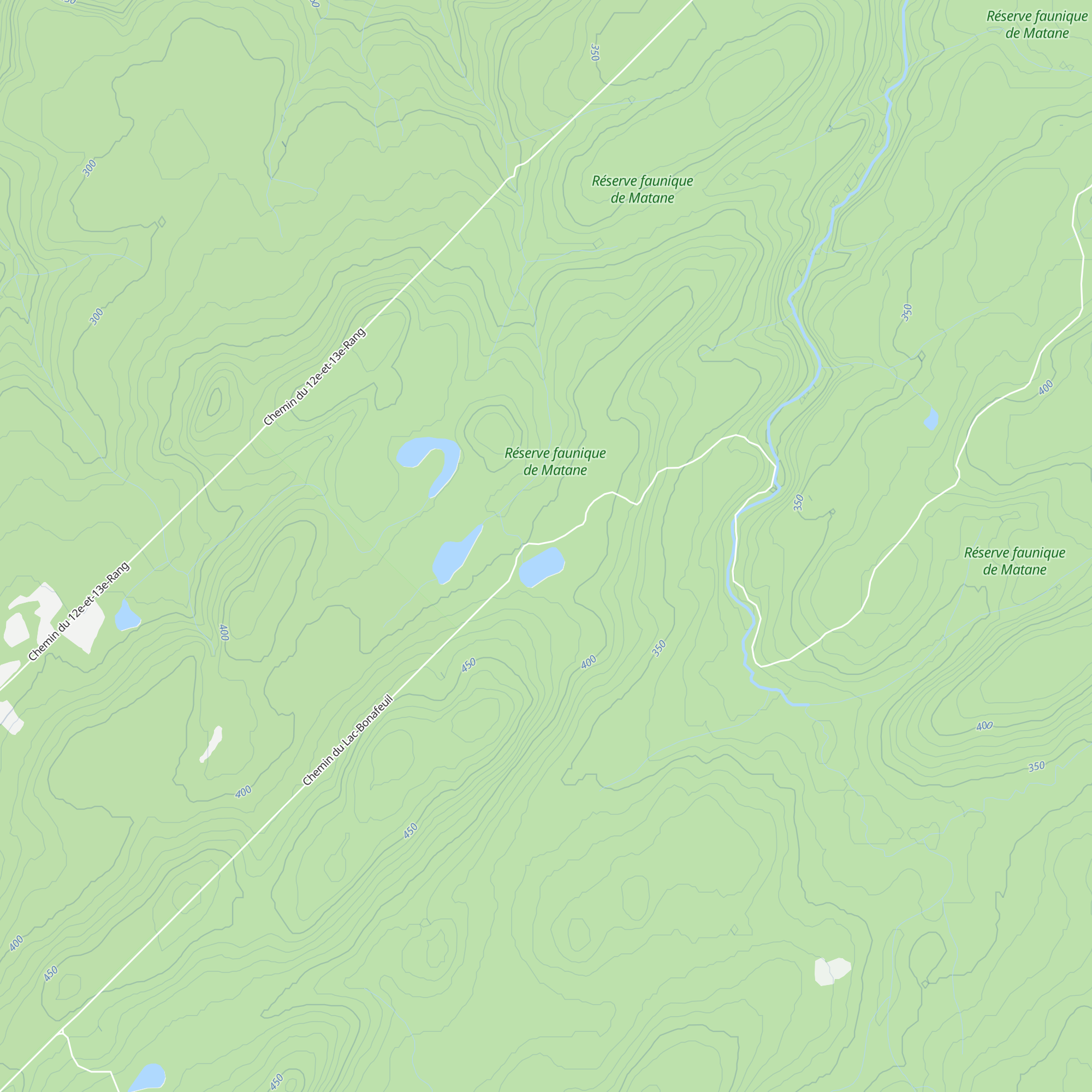 Refuge du secteur 5 map