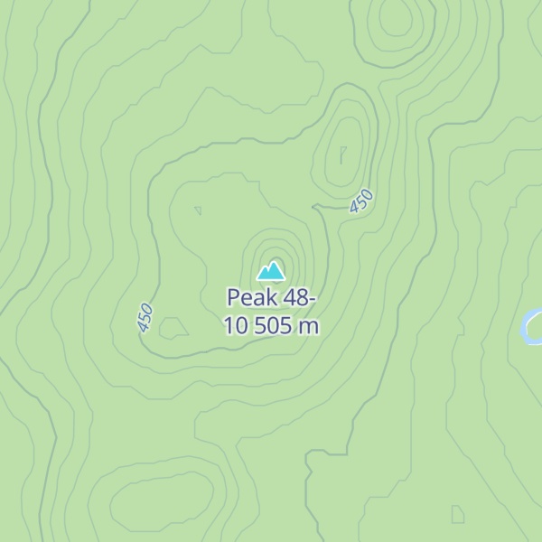 Map of Peak 48-10