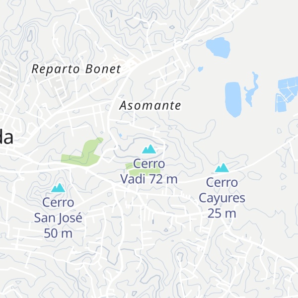 Map of Cerro Vadi
