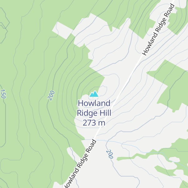 Map of Howland Ridge Hill