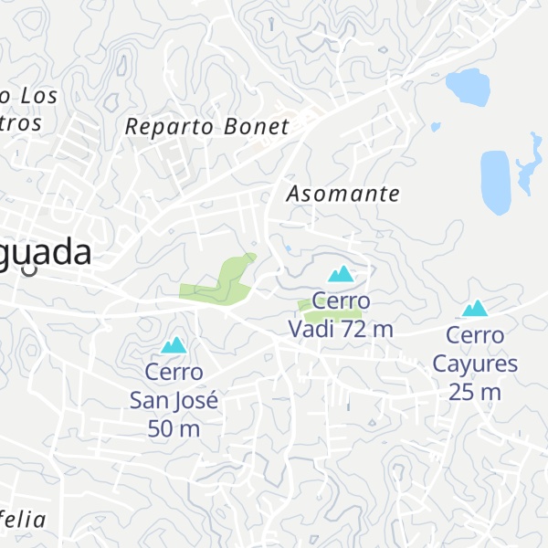 Map of Cerro Vieques