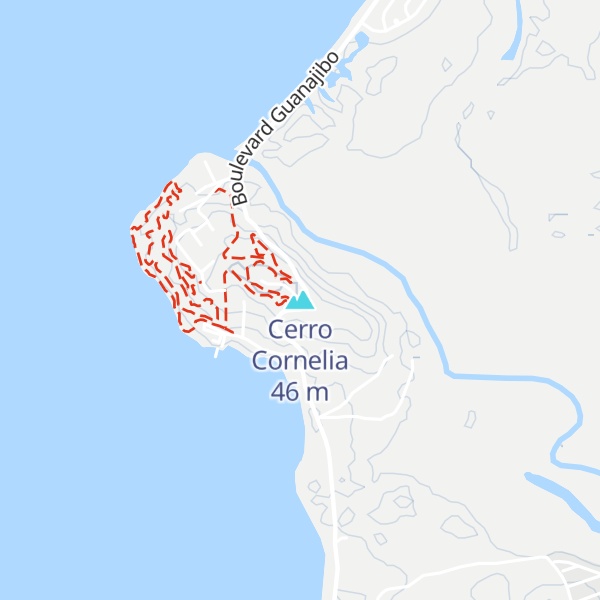 Map of Cerro Cornelia