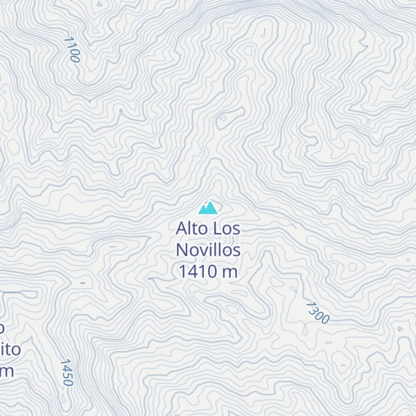 Map of Alto Los Novillos