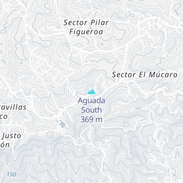 Map of Aguada South