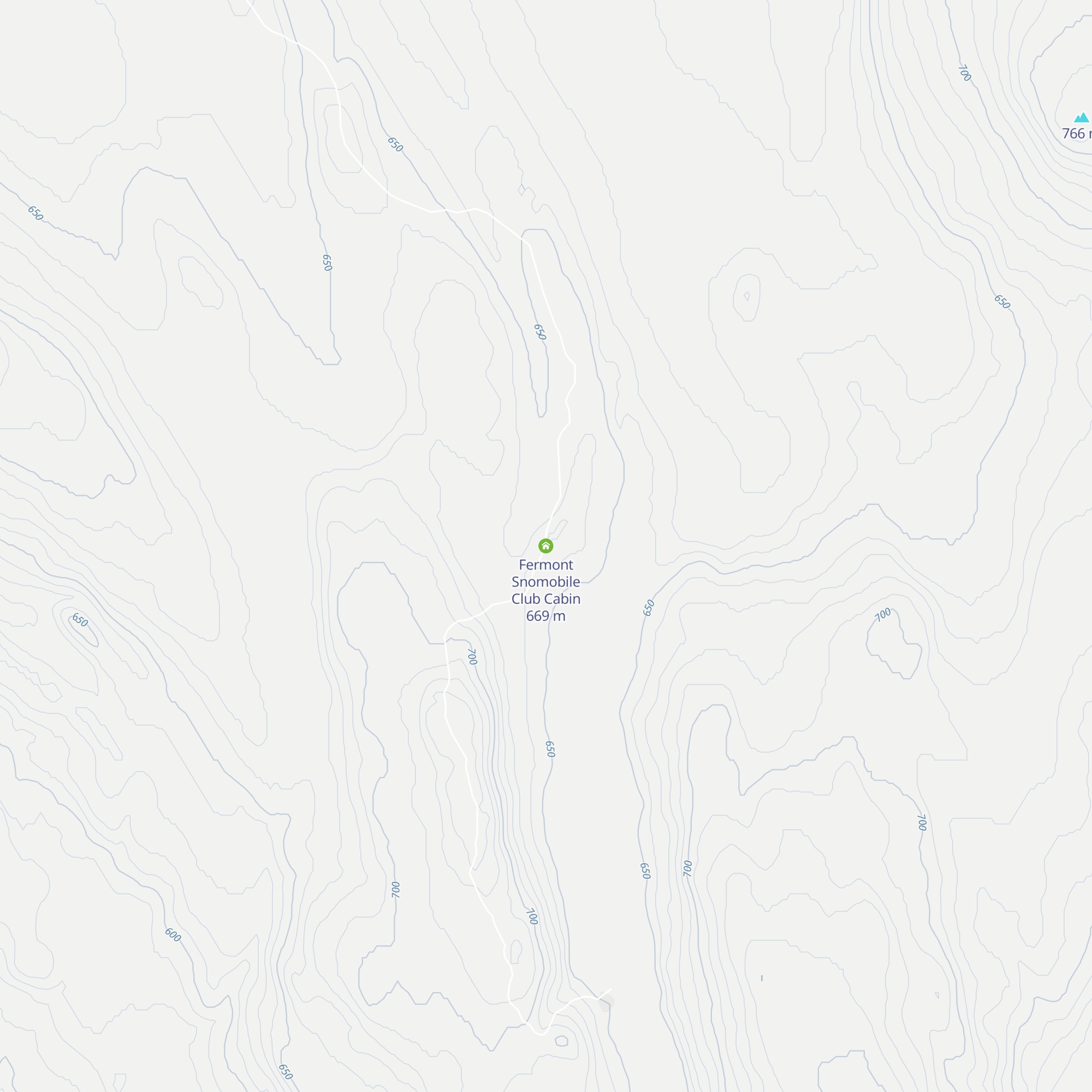 Fermont Snomobile Club Cabin map