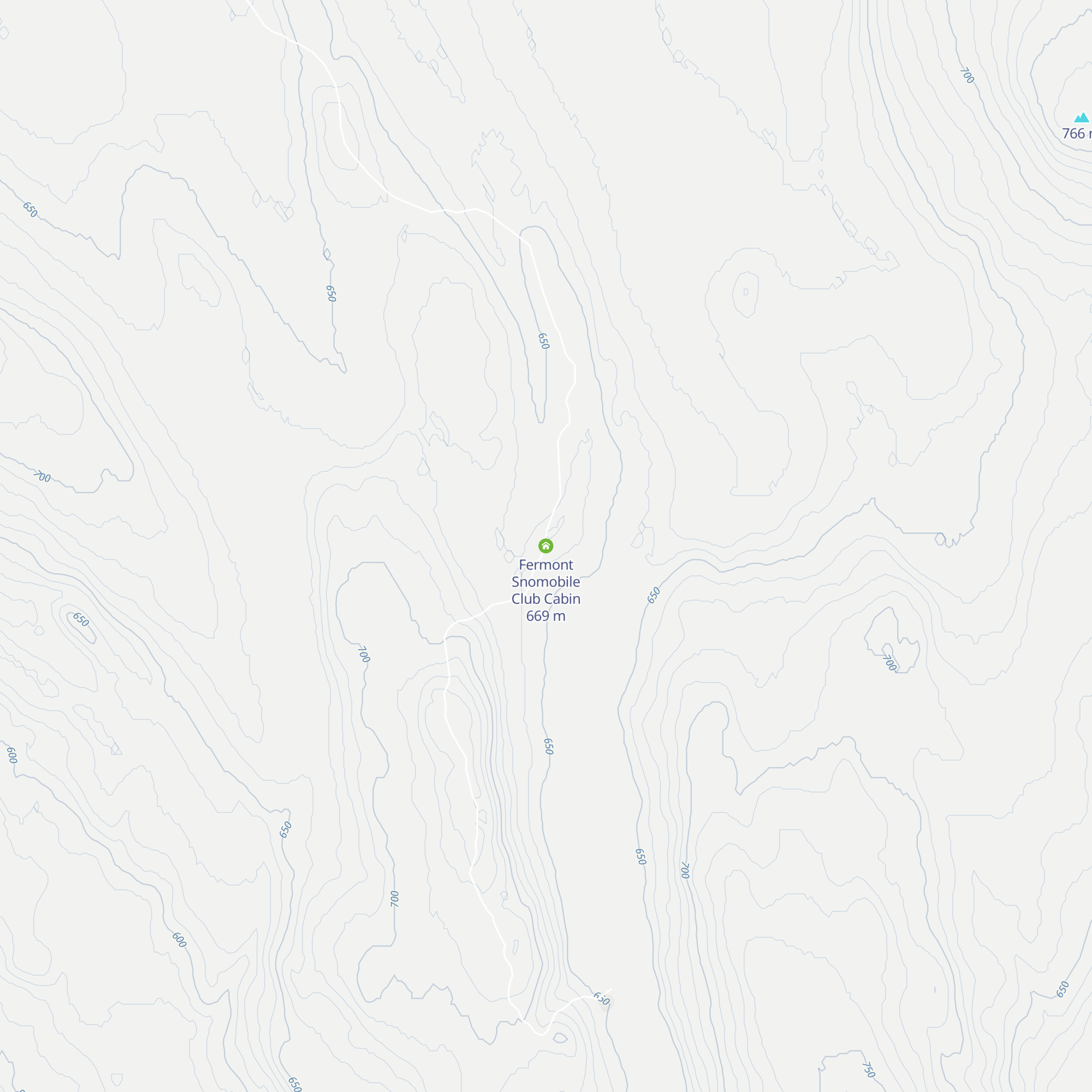 Fermont Snomobile Club Cabin map