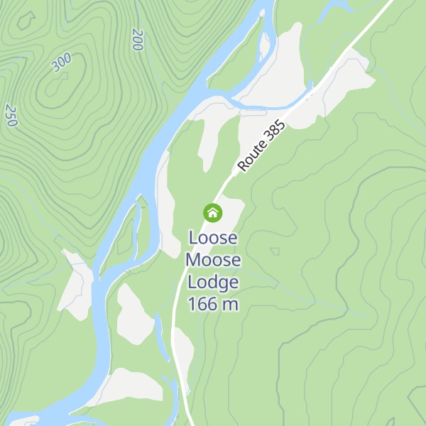 Map of Loose Moose Lodge