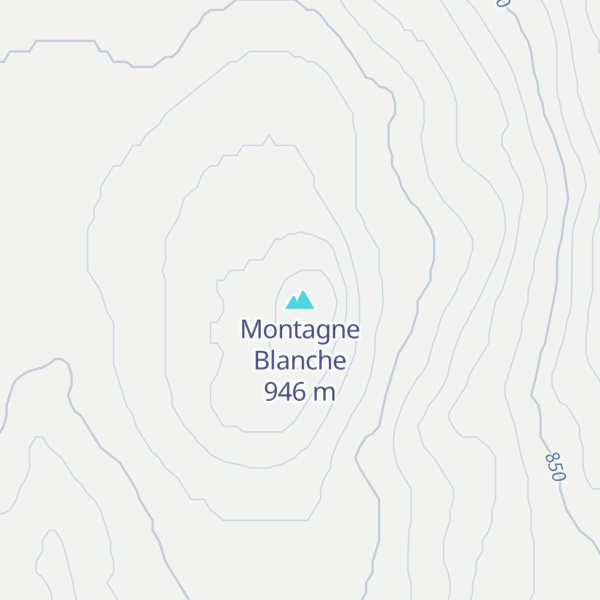 Map of Montagne Blanche