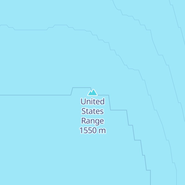 Map of United States Range