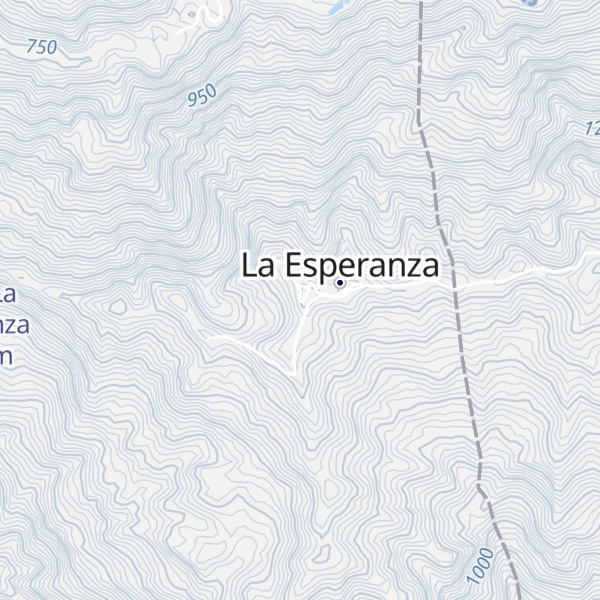 Map of Topo Los Palos