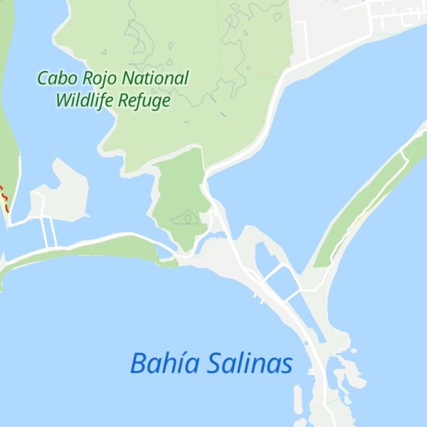 Map of Centro Interpretivo Las Salinas