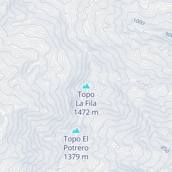 Map of Topo La Fila