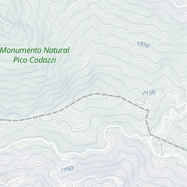 Map of Pico Geremba (El Palmar)