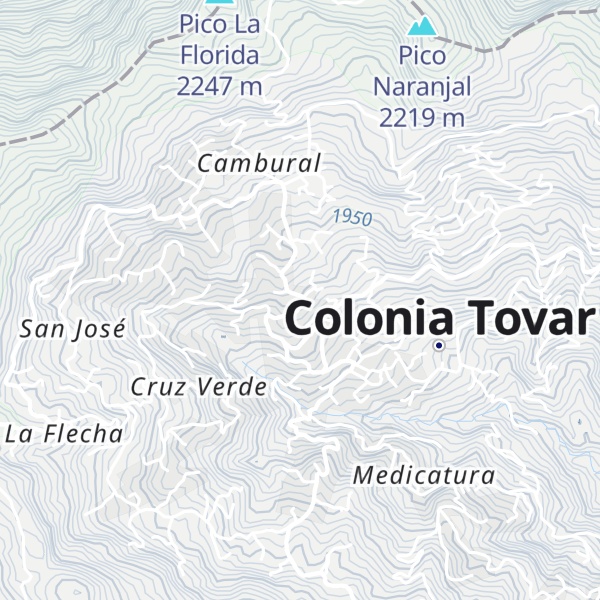 Map of Cabañas Breidenbach