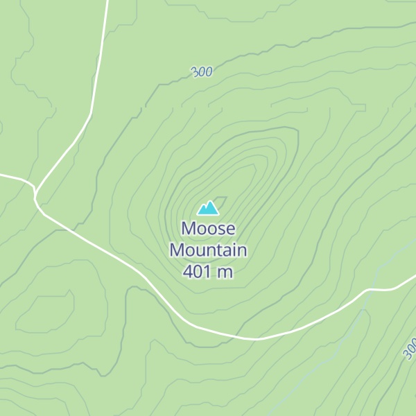 Map of Moose Mountain