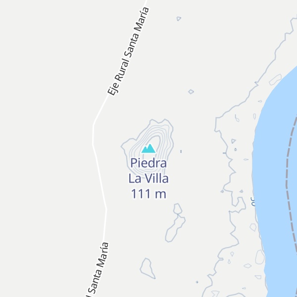 Map of Piedra La Villa