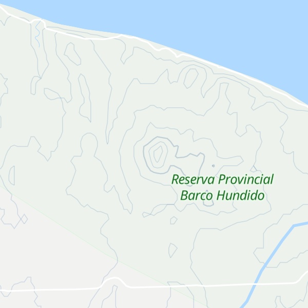 Map of Cerro de La Costa