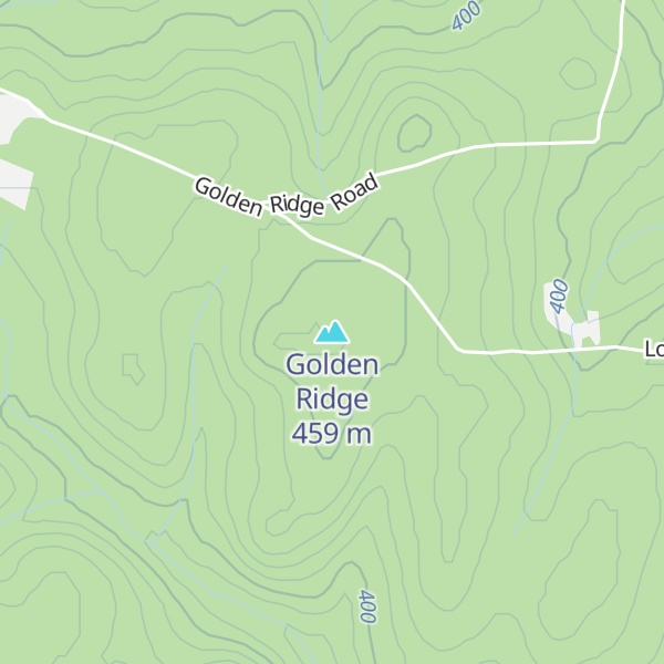 Map of Golden Ridge