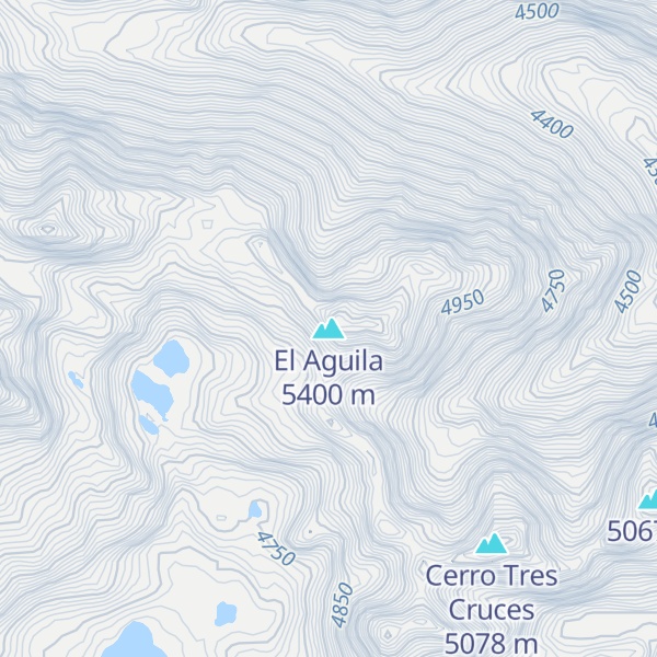 Map of El Aguila