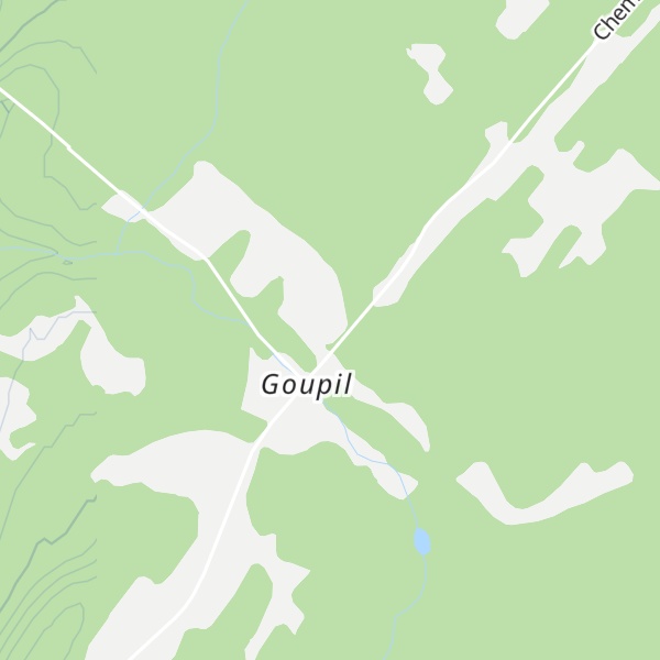 Map of Gîte des sommets