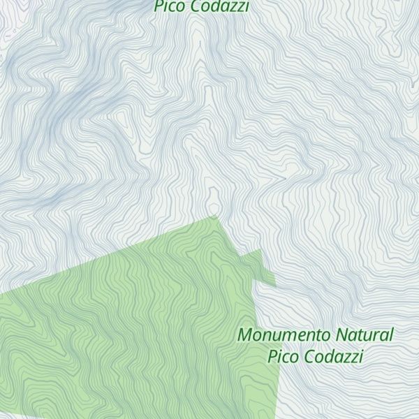 Map of Topo Limoncito