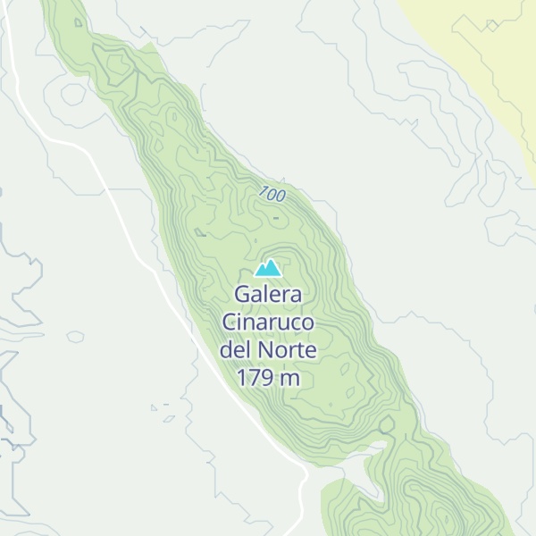 Map of Galera Cinaruco del Norte