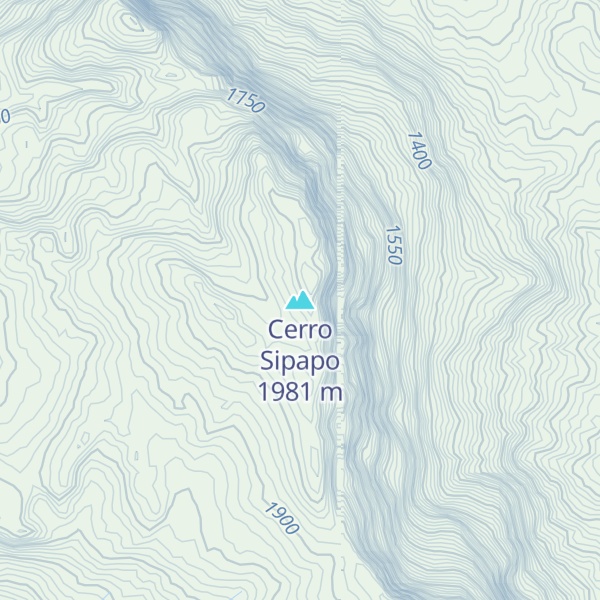 Map of Cerro Sipapo