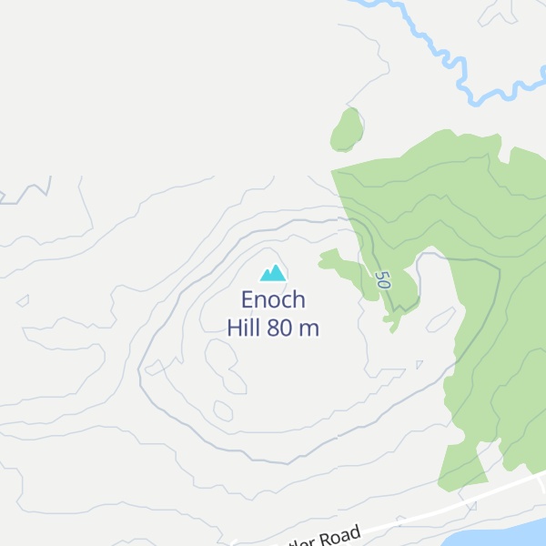 Map of Enoch Hill