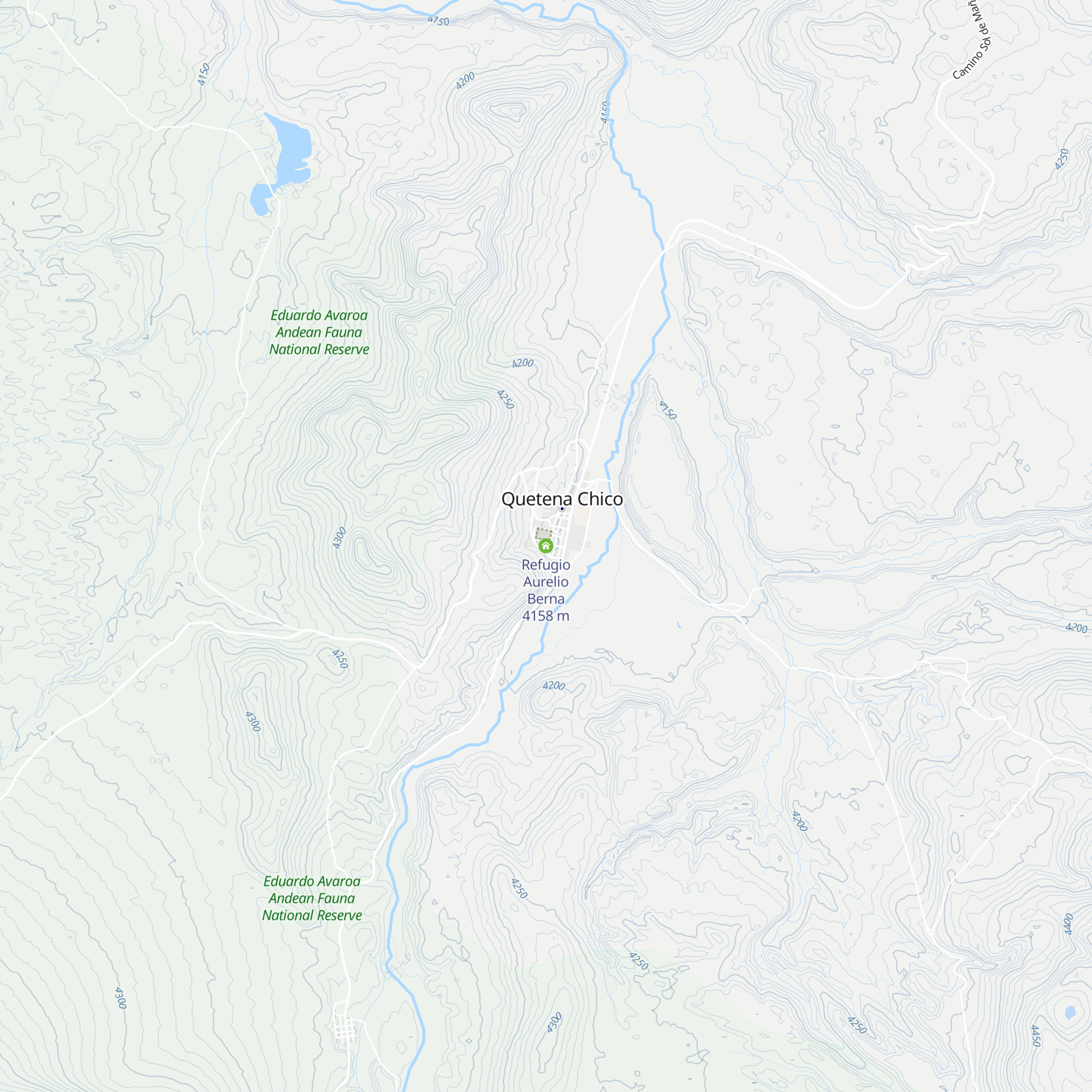 Refugio Aurelio Berna map