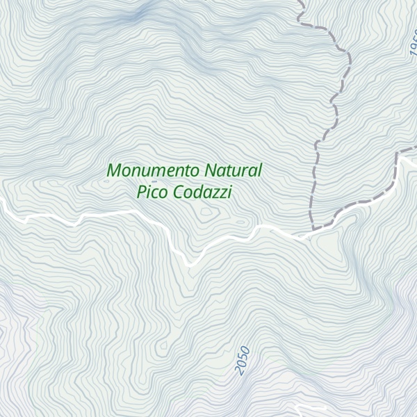 Map of Topo San Luis