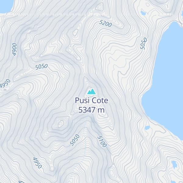 Map of Pusi Cote