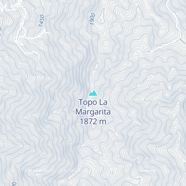 Map of Topo La Margarita