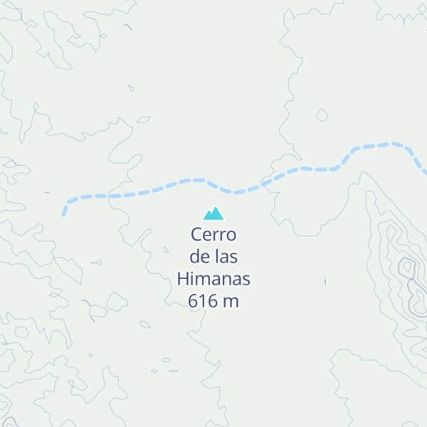 Map of Cerro de las Himanas