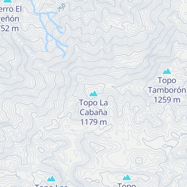 Map of Topo La Cabaña
