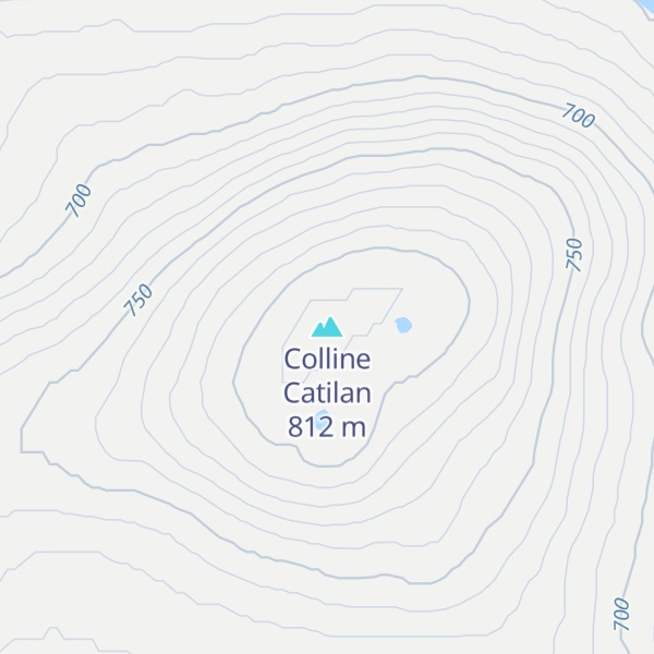 Map of Colline Catilan
