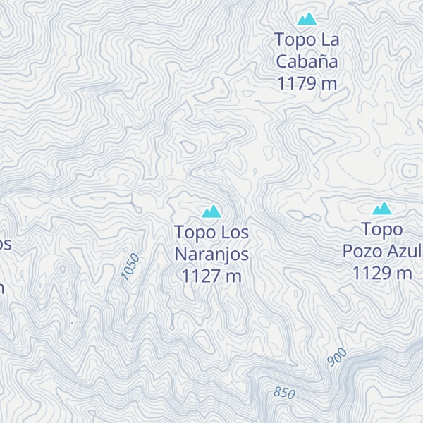 Map of Topo Los Naranjos