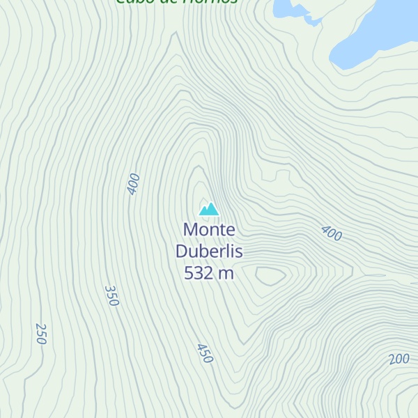 Map of Monte Duberlis