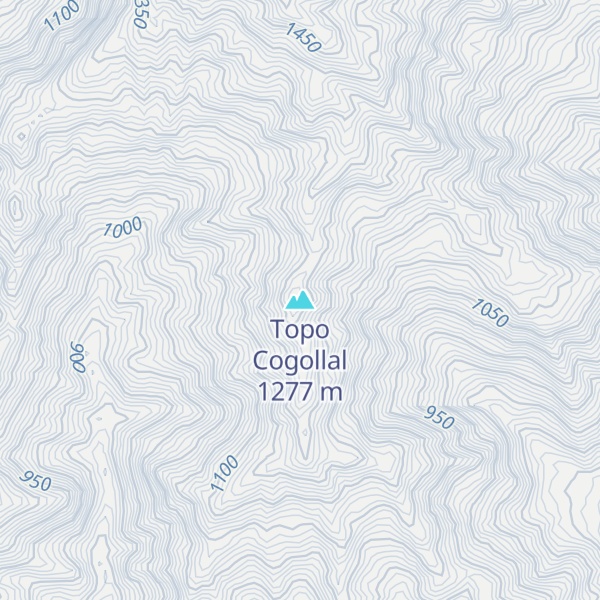 Map of Topo Cogollal