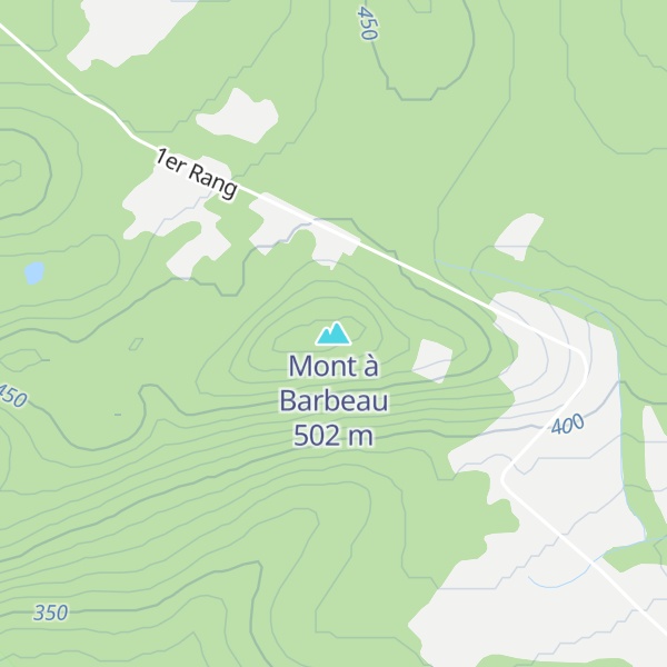 Map of Mont à Barbeau
