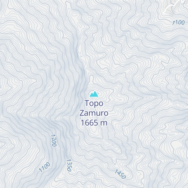 Map of Topo Zamuro