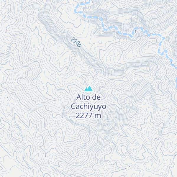 Map of Alto de Cachiyuyo