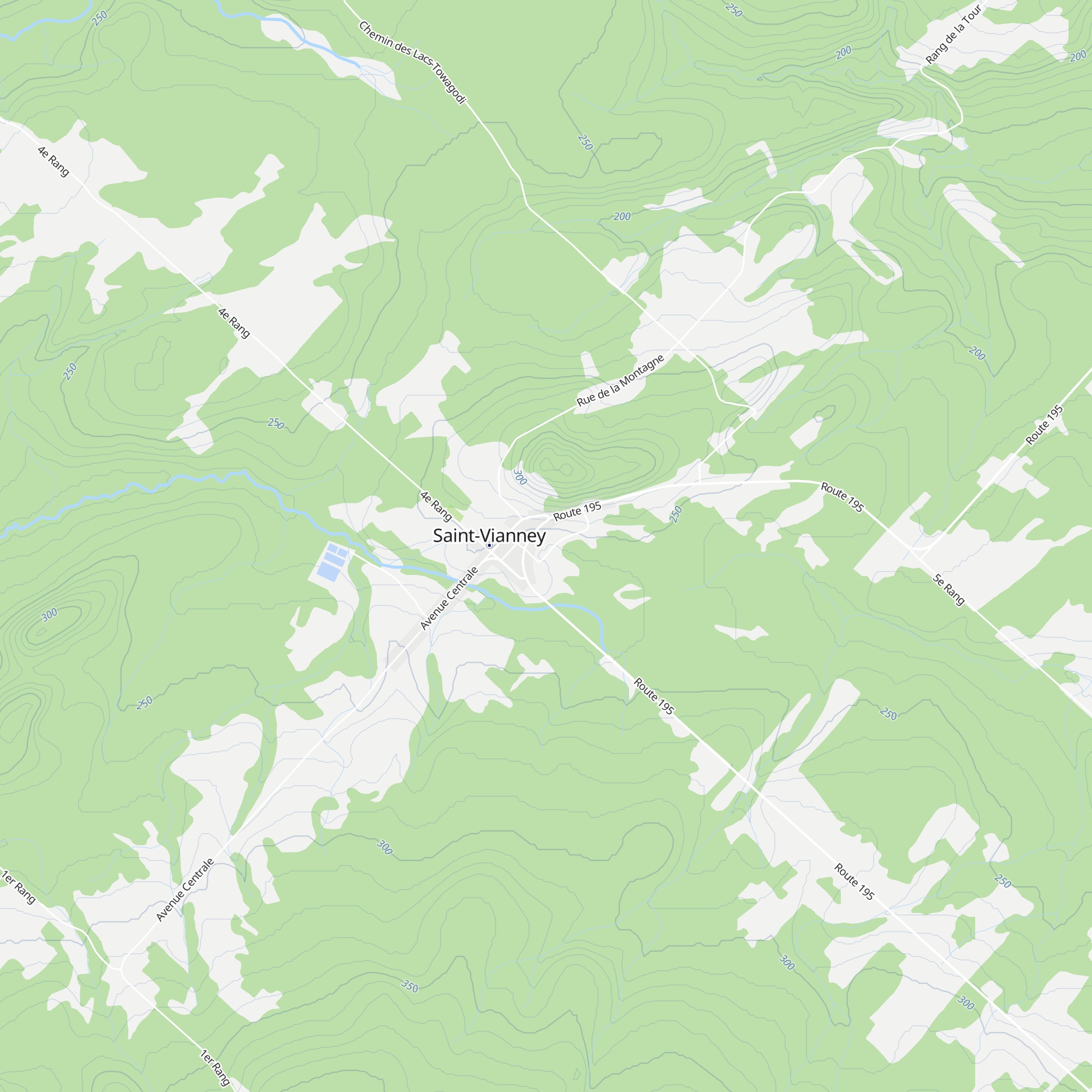Abri de Saint-Vianney map