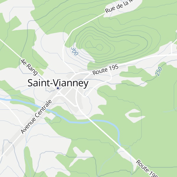 Map of Abri de Saint-Vianney
