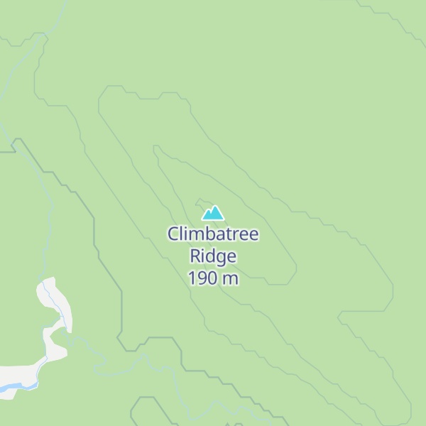 Map of Climbatree Ridge